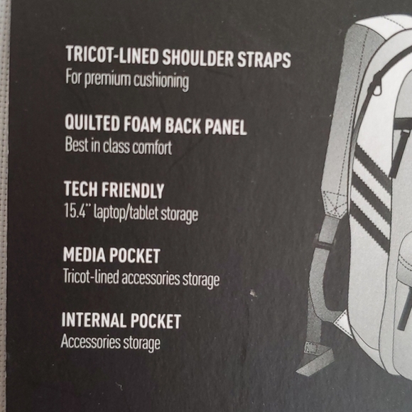 ADIDAS WOMEN'S BACKPACK (Price firm) - Picture 4 of 10